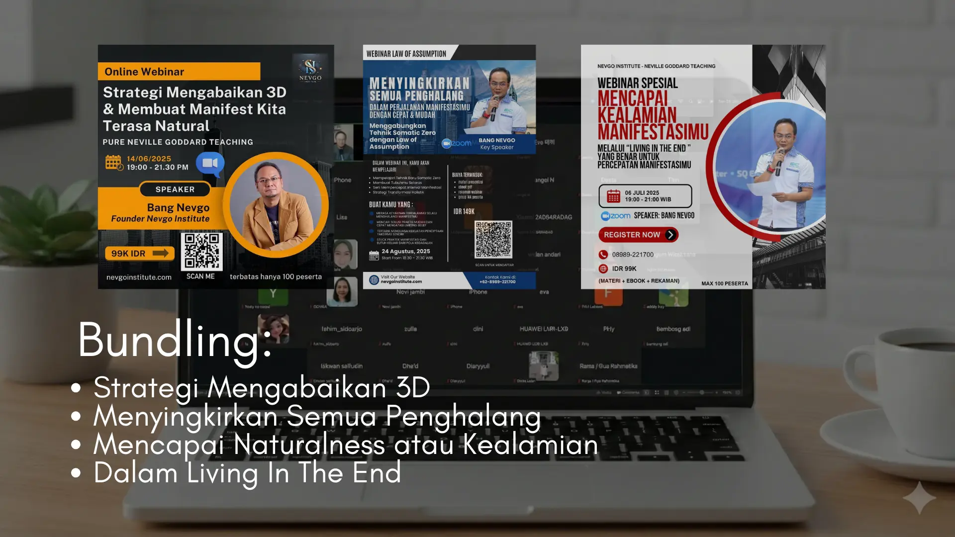 REKAMAN KUMPULAN WEBINAR #2 (3 Topik – Durasi 9 jam)